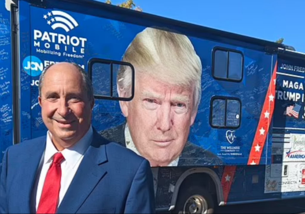 MAGA bus tour